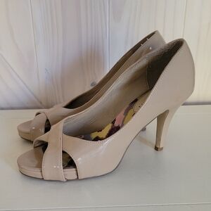 Madden Girl Patent Nude Heels